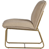 FIE FAUTEUIL RIBSTOF ZAND