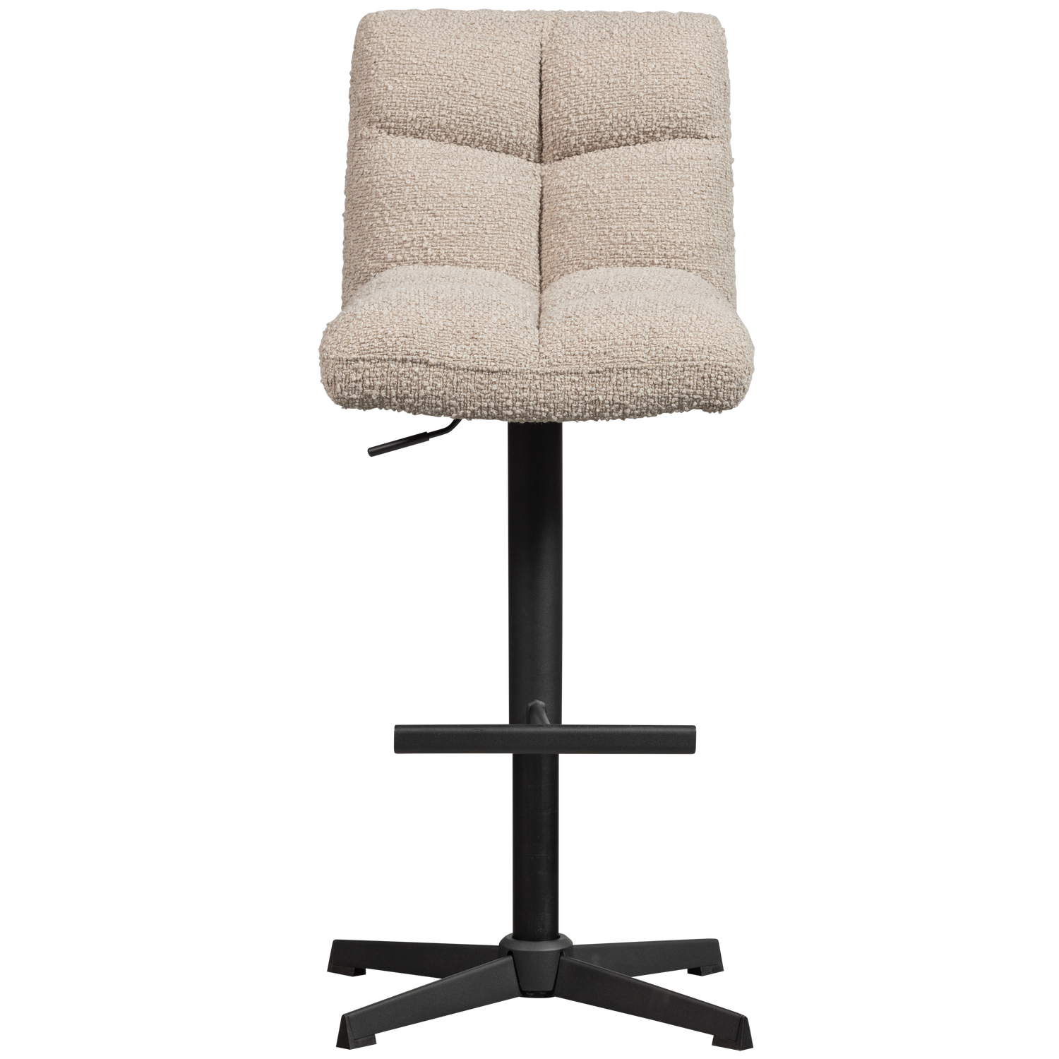 VINNY DRAAIBARE BARSTOEL BOUCLE ZAND