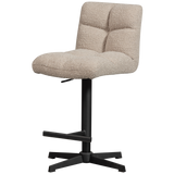 VINNY DRAAIBARE BARSTOEL BOUCLE ZAND