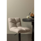 VINNY DRAAIBARE BARSTOEL BOUCLE ZAND