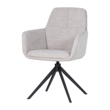 GRANT EETKAMERSTOEL NATUREL MELANGE [fsc]