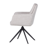 GRANT EETKAMERSTOEL NATUREL MELANGE [fsc]