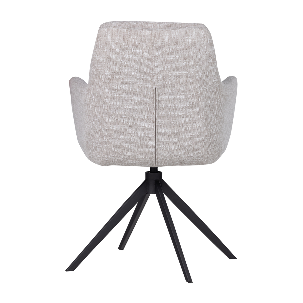 GRANT EETKAMERSTOEL NATUREL MELANGE [fsc]