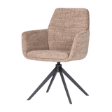 GRANT EETKAMERSTOEL ZAND MELANGE [fsc]