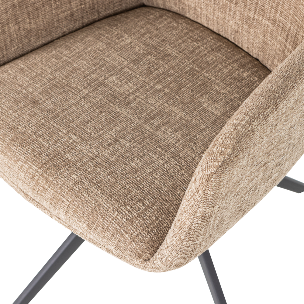 GRANT EETKAMERSTOEL ZAND MELANGE [fsc]