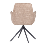 GRANT EETKAMERSTOEL ZAND MELANGE [fsc]