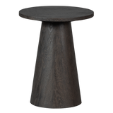 MAAN SALONTAFEL MDF DONKERBRUIN 50XO40 CM