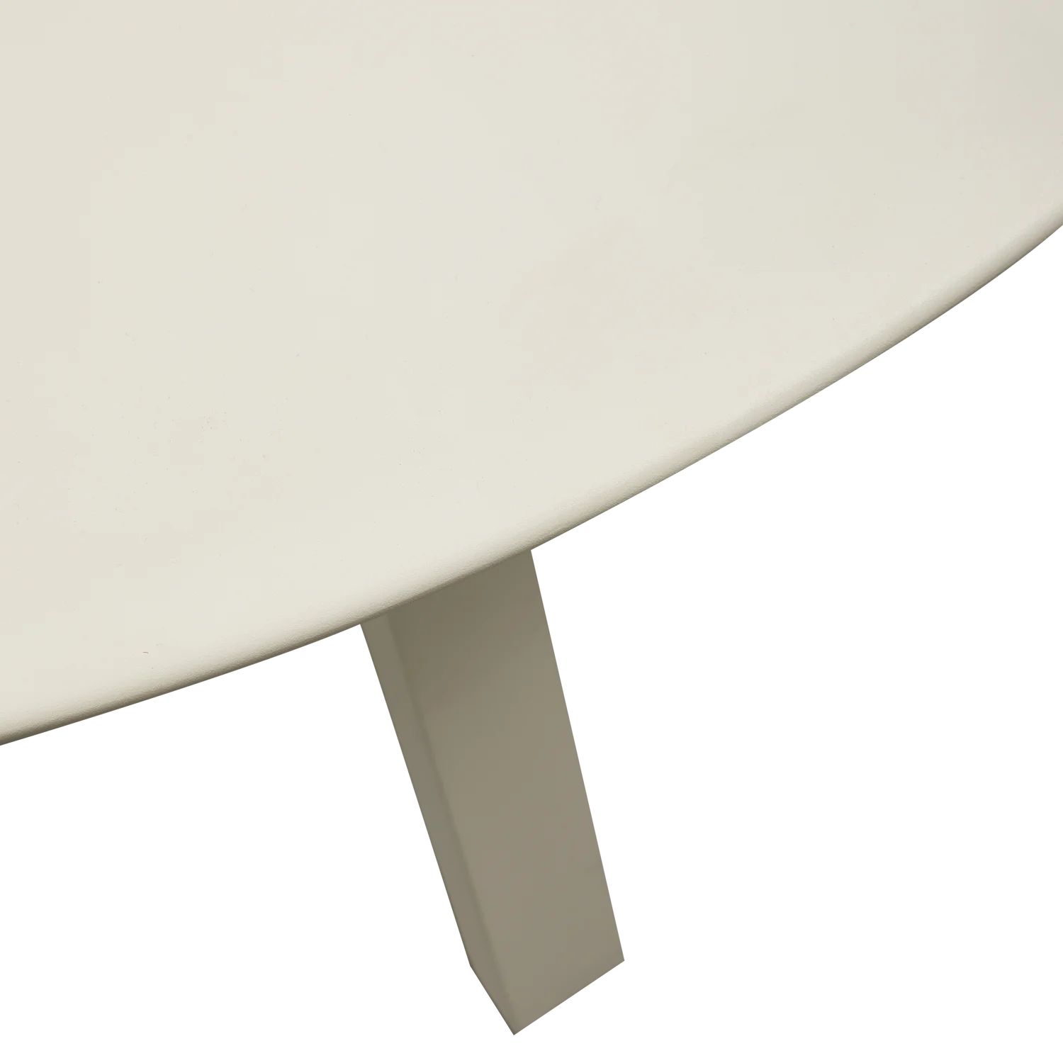WOOOD - Auke buitentafel aluminium mist 75x120cm rond