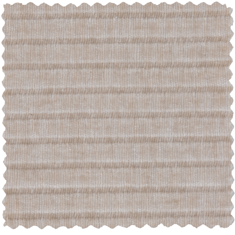 MOJO EETBANK 164 CM MET RUGLEUNING RIBSTOF ECRU