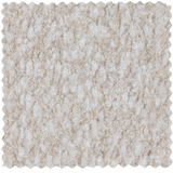 MOJO EETBANK 84 CM MET RUGLEUNING WOLLIG ECRU