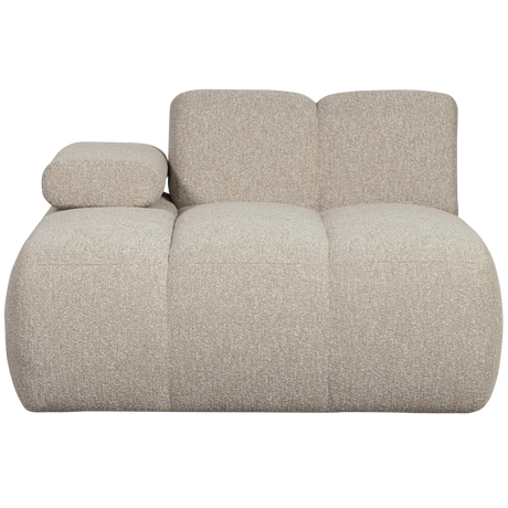 MOJO CHAISE LONGUE ELEMENT LINKS BOUCLE BEIGE MELANGE