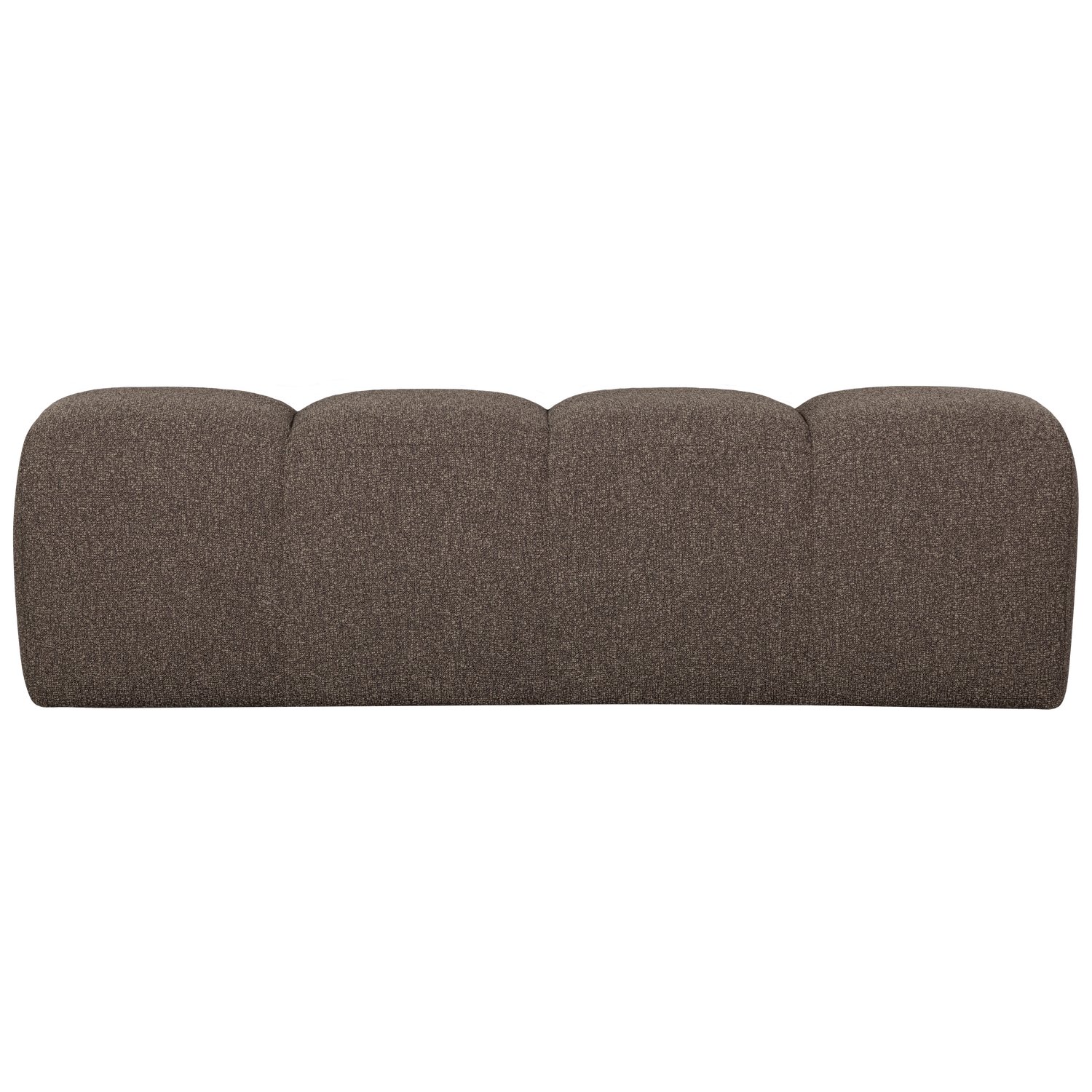 MOJO EETBANK 164 CM BOUCLE BRUIN MELANGE