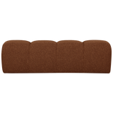 MOJO EETBANK 164 CM BOUCLE ROESTBRUIN MELANGE