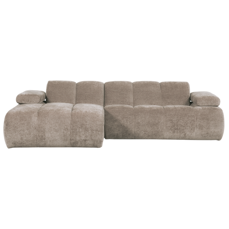 MOJO CHAISE LONGUE BANK LINKS RIBSTOF DONKERZAND