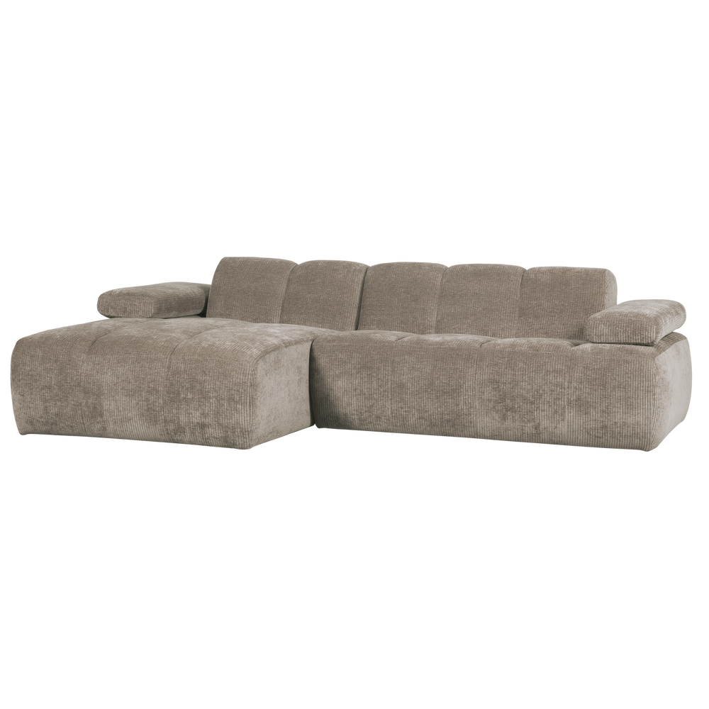 MOJO CHAISE LONGUE BANK LINKS RIBSTOF DONKERZAND