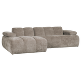 MOJO CHAISE LONGUE BANK LINKS RIBSTOF DONKERZAND
