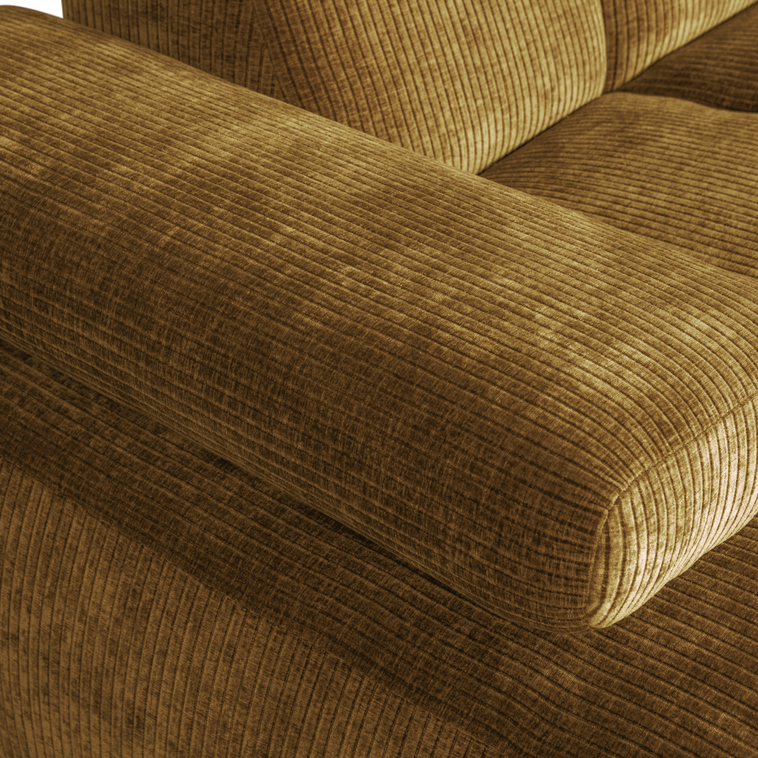 MOJO CHAISE LONGUE BANK LINKS RIBSTOF HONINGGEEL