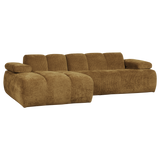 MOJO CHAISE LONGUE BANK LINKS RIBSTOF HONINGGEEL