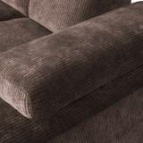 MOJO CHAISE LONGUE BANK RECHTS RIBSTOF BRUIN