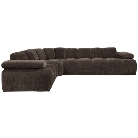 MOJO HOEKBANK LINKS RIBSTOF BRUIN