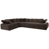 MOJO HOEKBANK LINKS RIBSTOF BRUIN