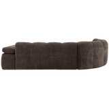 MOJO HOEKBANK LINKS RIBSTOF BRUIN