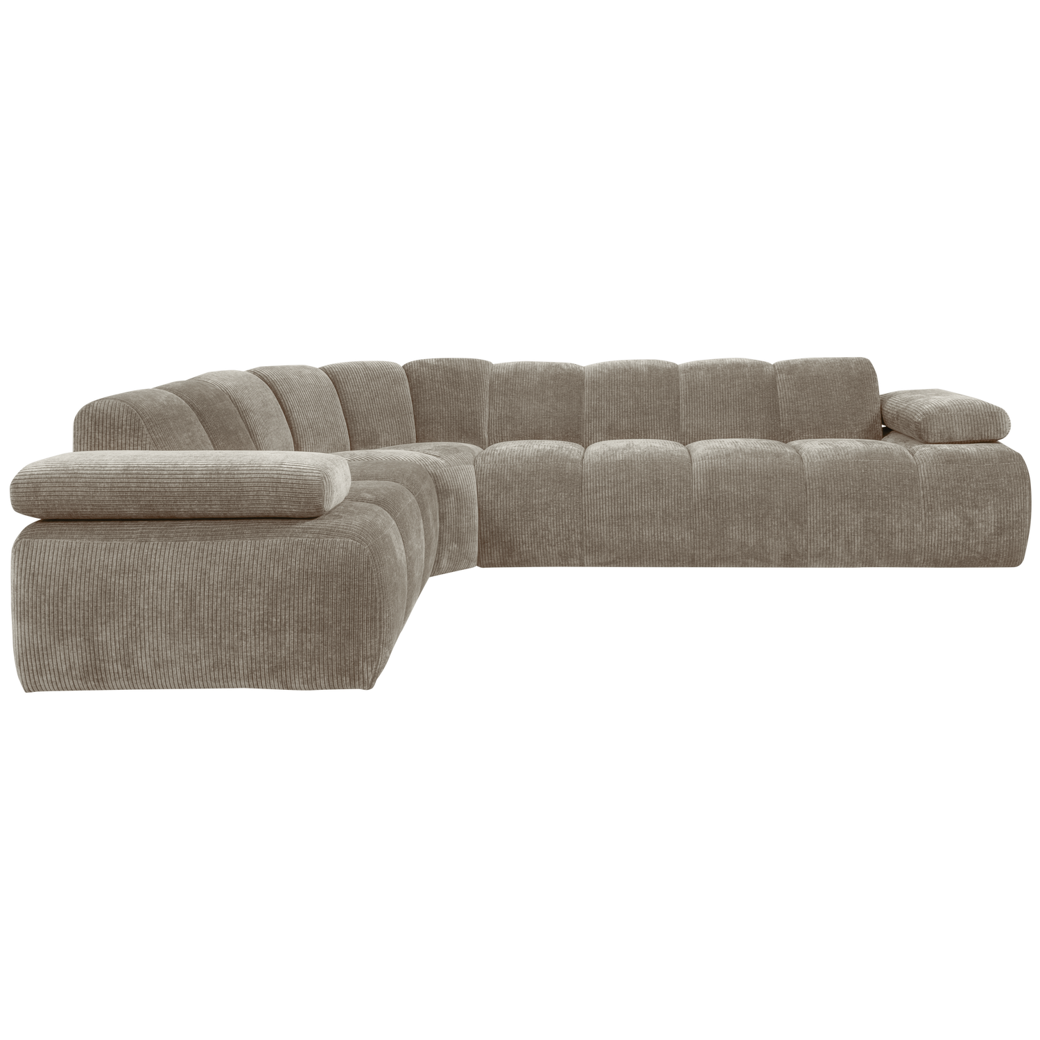 MOJO HOEKBANK LINKS RIBSTOF DONKERZAND