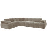 MOJO HOEKBANK LINKS RIBSTOF DONKERZAND