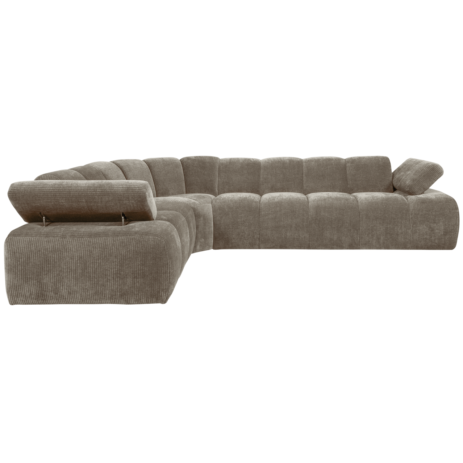 MOJO HOEKBANK LINKS RIBSTOF DONKERZAND