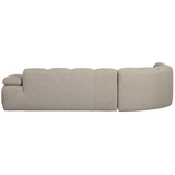 MOJO HOEKBANK LINKS BOUCLE BEIGE MELANGE