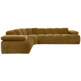 MOJO HOEKBANK LINKS RIBSTOF HONINGGEEL