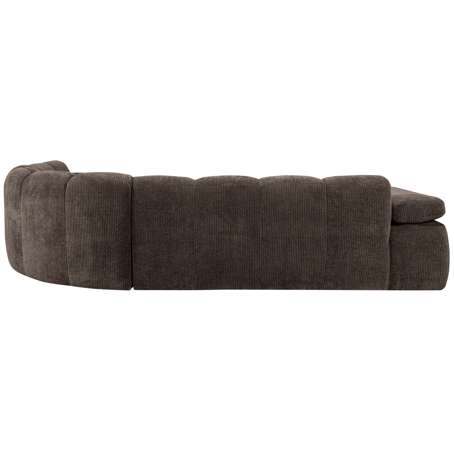 MOJO HOEKBANK RECHTS RIBSTOF BRUIN