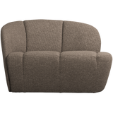 MOJO 2-ZITS BANKJE LINKS BOUCLE BRUIN MELANGE