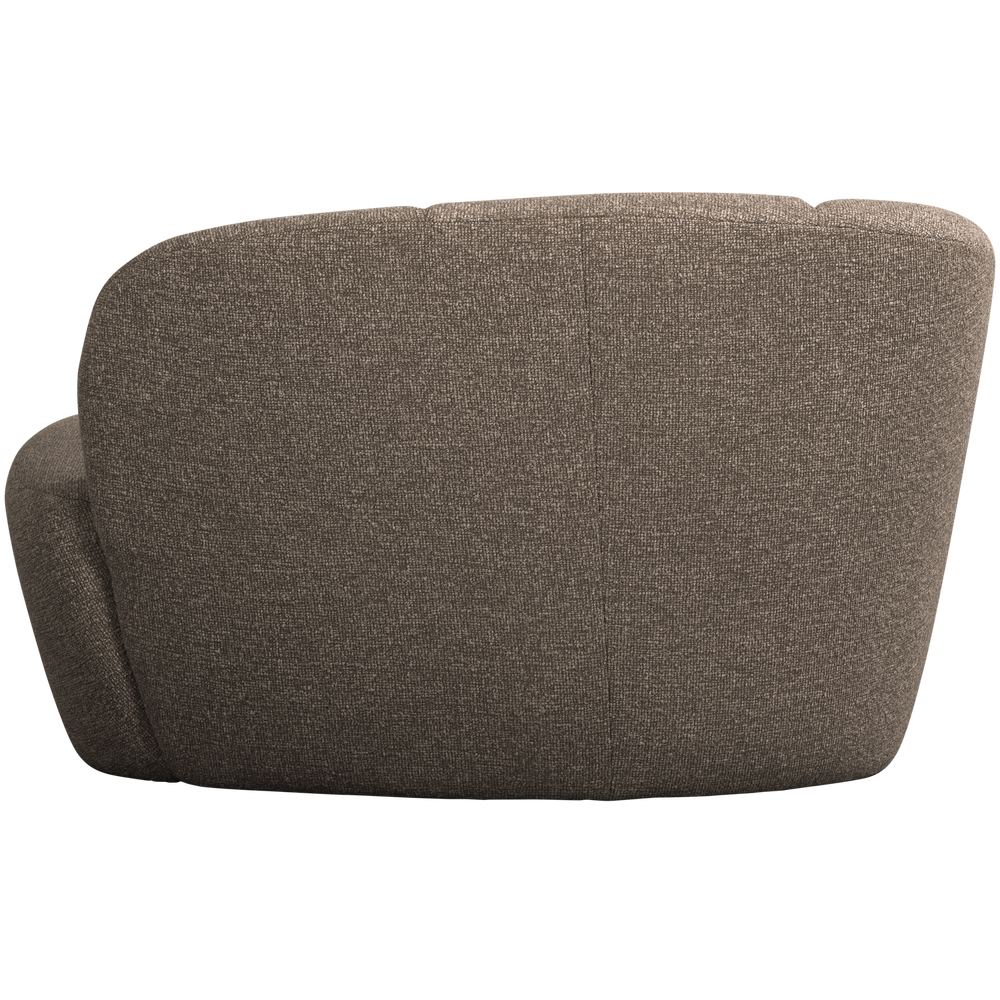 MOJO 2-ZITS BANKJE LINKS BOUCLE BRUIN MELANGE