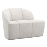 MOJO 2-ZITS BANKJE LINKS WOLLIG ECRU