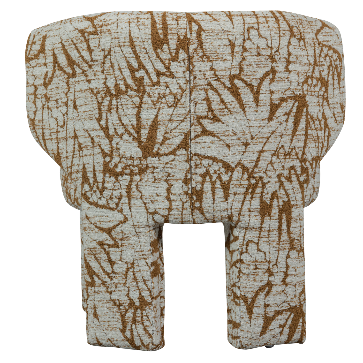 UPKE FAUTEUIL MET DESSIN NATUREL/BRUIN