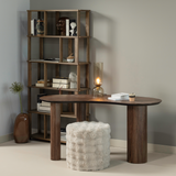 SUN ORGANISCHE SIDETABLE/BUREAU RECYCLED TEAK BRUIN