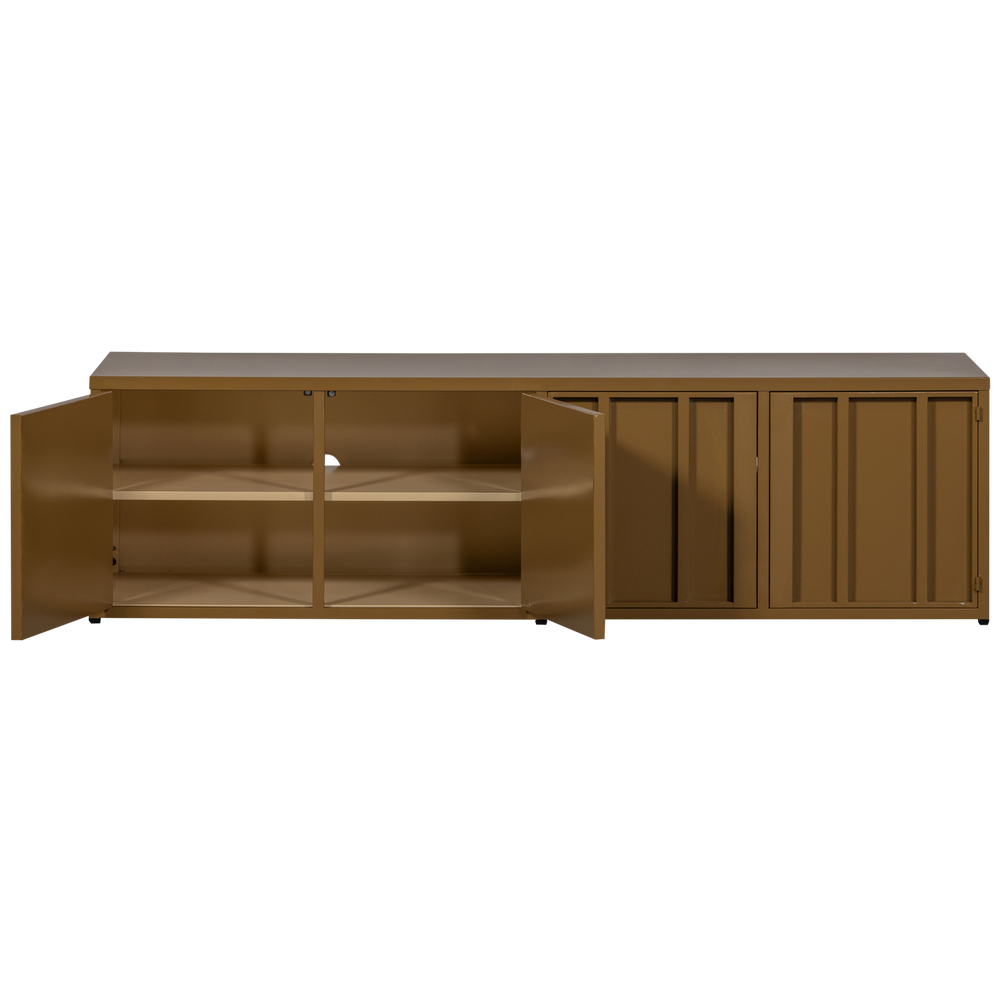 LEVEL TV MEUBEL METAAL HONINGGEEL 44X160 CM