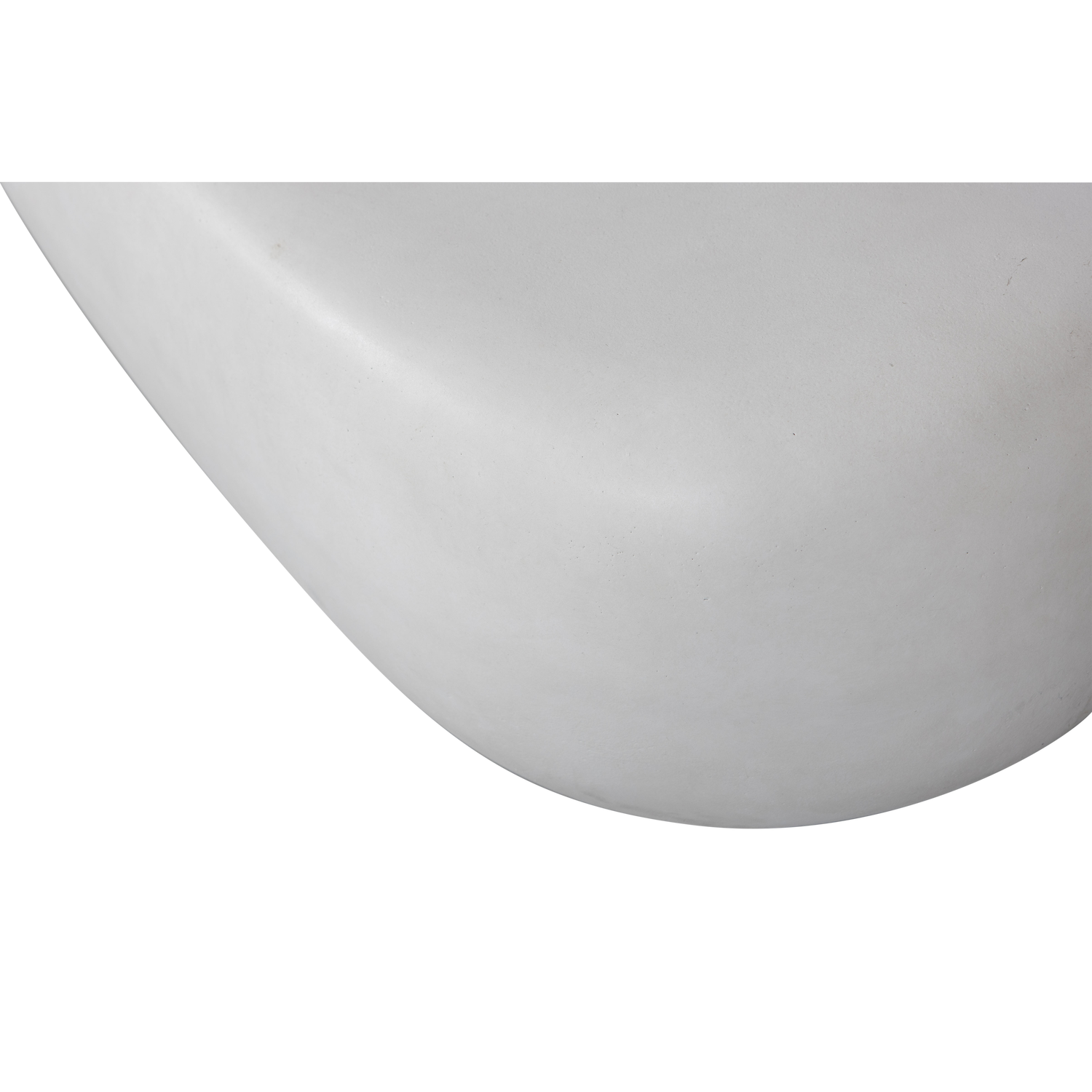 PEBBLE SALONTAFEL BETONLOOK WIT 28X100X43 CM