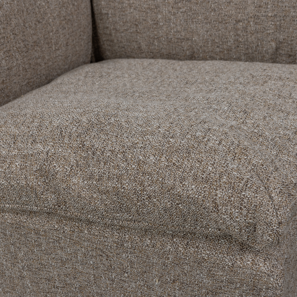 BAGGY HOEKELEMENT BRUIN MELANGE