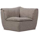 BAGGY HOEKELEMENT BRUIN MELANGE