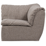 BAGGY HOEKELEMENT BRUIN MELANGE