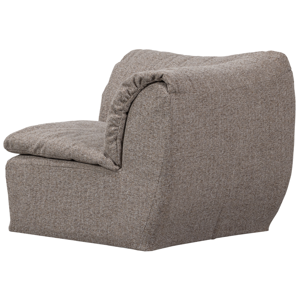 BAGGY HOEKELEMENT BRUIN MELANGE