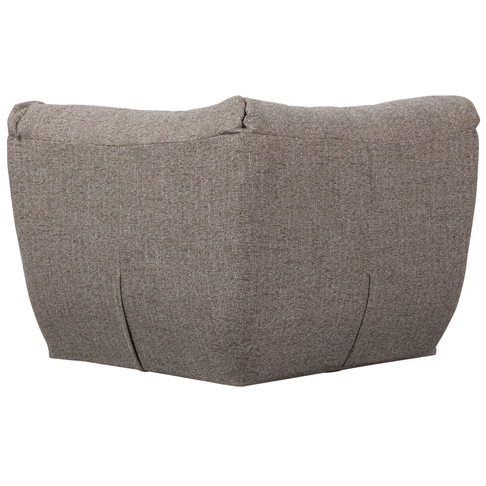 BAGGY HOEKELEMENT BRUIN MELANGE