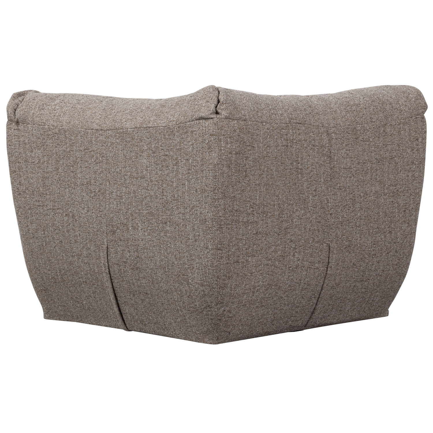 BAGGY HOEKELEMENT BRUIN MELANGE