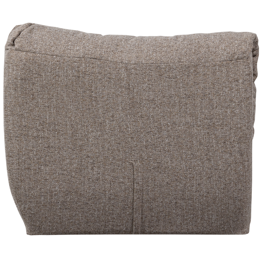 BAGGY HOEKELEMENT BRUIN MELANGE