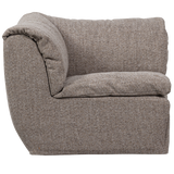 BAGGY HOEKELEMENT BRUIN MELANGE