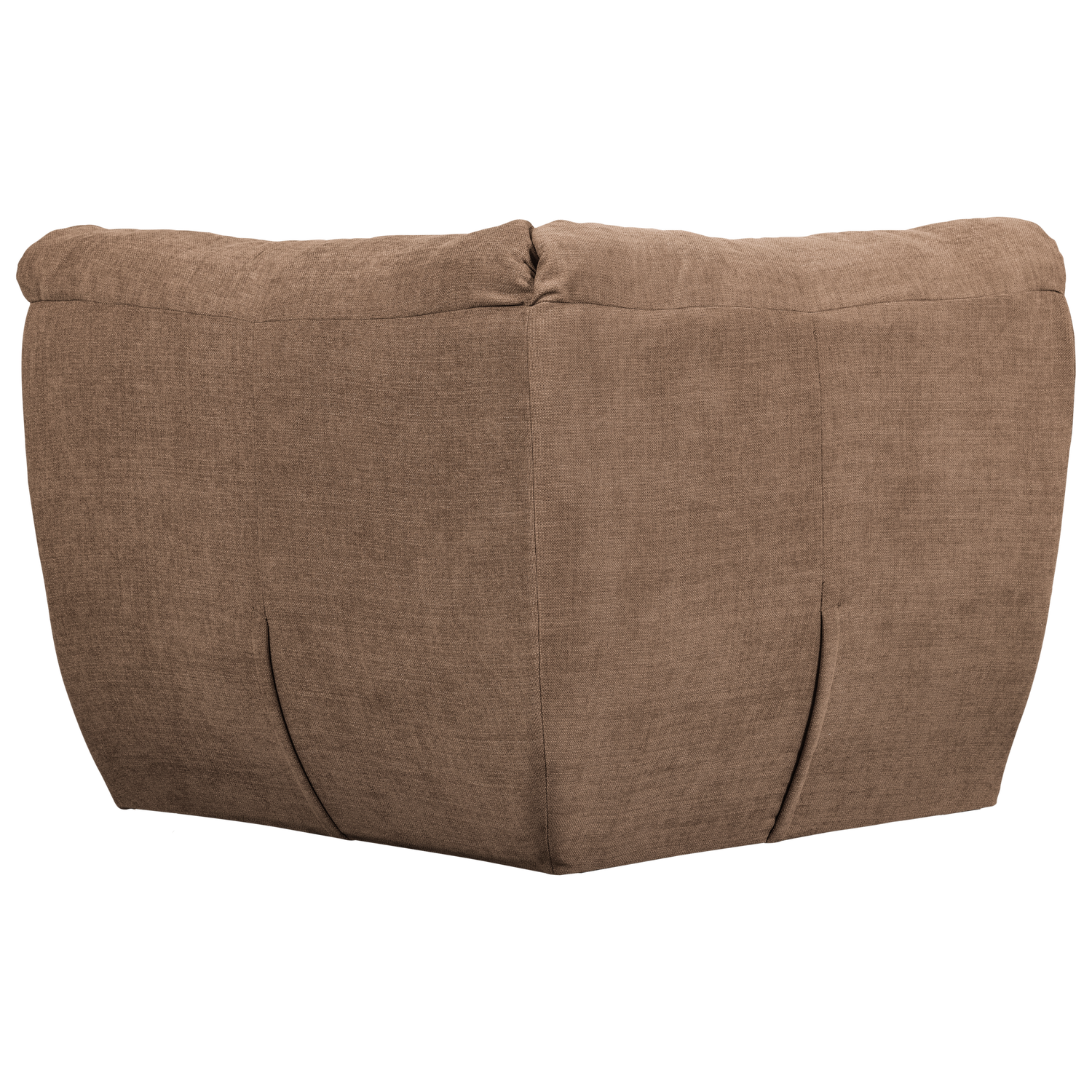 BAGGY HOEKELEMENT GEWEVEN CHENILLE BRUIN