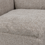 BAGGY HOEKELEMENT NATUREL MELANGE