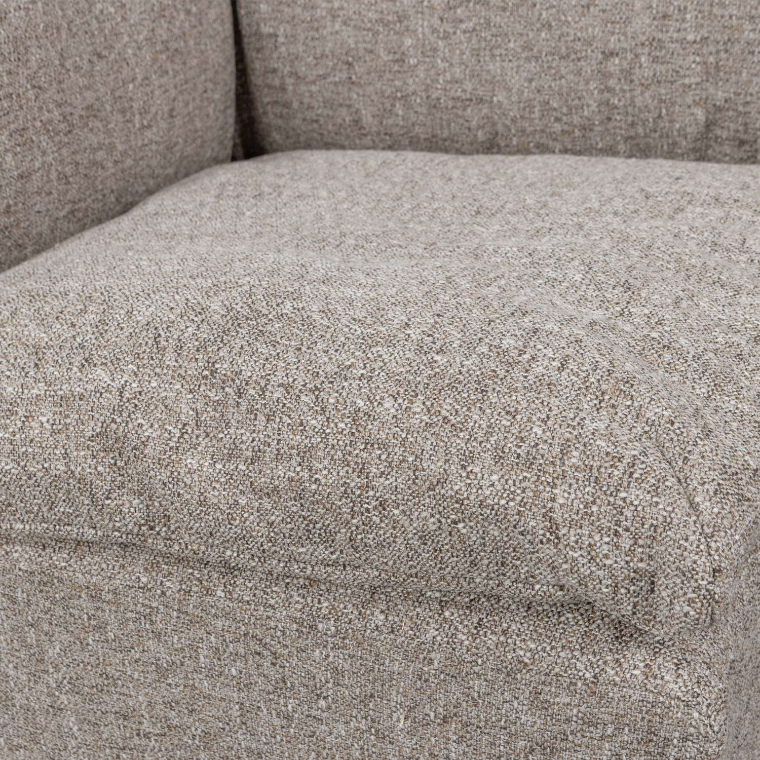 BAGGY HOEKELEMENT NATUREL MELANGE